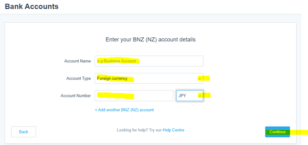 Step 3 - Setting up Foreign Currency in Xero